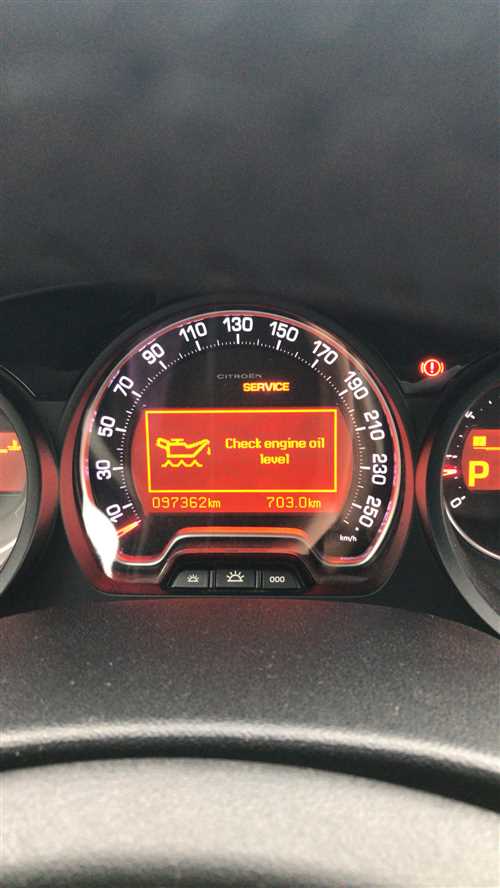 Технический косяк у Citroen C5 — проблема с уровнем моторного масла